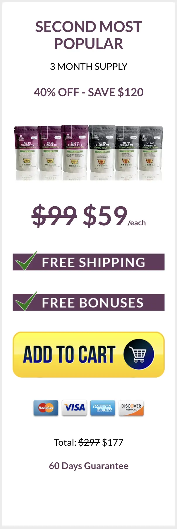 All Day Slimming Tea buy 1 packet